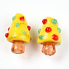 Handmade Lampwork Bumpy Beads X1-LAMP-T022-02A-06-1