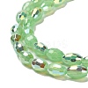 Baking Paint Glass Beads Strands DGLA-D001-02J-3