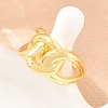 Brass Cuff Open Rings KK-CBA5A76-06G-01-2