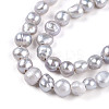 Natural Cultured Freshwater Pearl Beads Strands PEAR-N014-03I-4