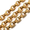 PVD Vacuum Plating 304 Stainless Steel Rolo Chains CHS-P007-02G-1