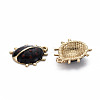 Alloy Enamel Pendants ENAM-N055-027E-NR-3