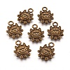 Tibetan Style Alloy Pendants MLF0829Y-NF-1