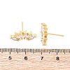Horse Eye Sparkling Cubic Zirconia Stud Earrings for Her ZIRC-C025-25G-3
