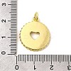 Brass Enamel Pendants KK-I378-21G-A-4