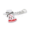 Alloy Enamel Pendants PALLOY-Q031-10AS-C-2
