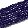Opaque Glass Beads Stands EGLA-A035-P4mm-D09-2