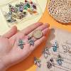 20Pcs 10 Color Evil Eye Lampwork Pendants FIND-CJ0001-69-4