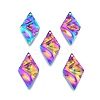Ion Plating(IP) 201 Stainless Steel Pendant STAS-B027-02MC-3