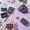 8Pcs 2 Style Plastic Furniture End Caps FIND-GF0005-28-3