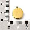 304 Stainless Steel Pendants STAS-R153-03G-01-3