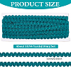 10M Polyester Braided Ribbons SRIB-WH0011-209B-2