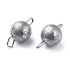 Round Shape Cannonball Fishing Weights Sinkers FIND-WH0052-79P-C-1