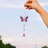 Butterfly DIY Diamond Painting Pendant Decorations Kits PW-WG21634-01-3