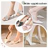 Resin Rhinestone Bowknot Shoes Charms FIND-GA0004-20-6
