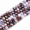 Opaque Glass Beads Strands GLAA-T006-12B-1