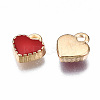 Alloy Enamel Charms ENAM-S121-164C-RS-3