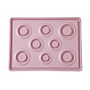 8 Sizes Plastic Rectangle Bracelet Design Board TOOL-D052-02-2