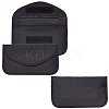 Carbon Fiber Key Car Wallets Car Bag Key Purse Pouch AJEW-WH0029-37-1