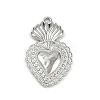 304 Stainless Steel Pendants STAS-P390-02D-P-1