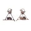 Natural Quartz Crystal and Amethyst Big Pendants G-M383-12LG-3