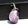 Natural Amethyst Pendants PW-WG32845-13-1