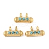 Synthetic Turquoise Pendants STAS-P380-65G-01-1