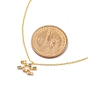 925 Sterling Silver Colorful Cubic Zirconia Constellation Pendant Cable Chain Necklaces for Women STER-R009-01G-12-5
