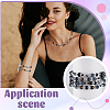 Imitate Austrian Crystal Bicone Glass & Mixed Glass Beads Findings Kits GLAA-GA0002-32-5
