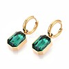 304 Stainless Steel Hoop Earrings EJEW-T047-14G-A-1