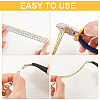 DIY Real 18K Gold Plated Chain Bracelet Necklace Making Kits DIY-BC0005-18-4