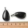 Natural Obsidian Pendants G-G147-02P-04-3