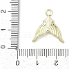 Golden Alloy Pendants PALLOY-R151-50G-03-3