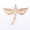 Alloy Enamel Big Pendants ENAM-F123-09G-2