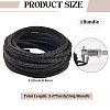 5M DIY Frosted Cowhide Leather Cord OCOR-GF0004-97D-01-2