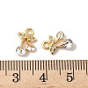 Brass Micro Pave Cubic Zirconia Pendants KK-D373-03A-G-3
