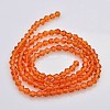Faceted Bicone Glass Beads Strands X-EGLA-P017-4mm-06-2