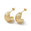 Rack Plating Brass Stud Earrings for Women EJEW-M213-46G-1