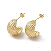 Rack Plating Brass Stud Earrings for Women EJEW-M213-46G-1