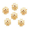 Brass Double Bead Caps LS-KK-N259-09-2