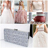 Glitter Resin Hotfix Rhinestone(Hot Melt Adhesive On The Back) OCOR-WH0052-01D-7
