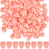 100Pcs Dyed Synthetic Coral Beads CORA-SC0001-03B-1