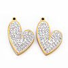 Ion Plating(IP) 201 Stainless Steel Pendants STAS-Q240-087G-1