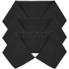 3Pcs 95% Cotton & 5% Elastic Fiber Ribbing Fabric for Cuffs FIND-GF0005-95-1