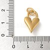 Ion Plating(IP) 304 Stainless Steel with Rhinestone Pendants STAS-G351-10G-4