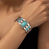 Alloy Cuff Bangles for Women WGC807D-02-3