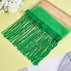 Polyester Tassel Lace Ribbon OCOR-WH0070-175C-4