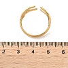 304 Stainless Steel Rock & Roll Hand Gesture Cuff Rings for Women Men LS-RJEW-B118-02G-5