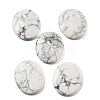 Natural Howlite Cabochons G-A258-01B-1