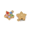 304 Stainless Steel with Rhinestone Pendants SA-CBA49D2-08G-01-2